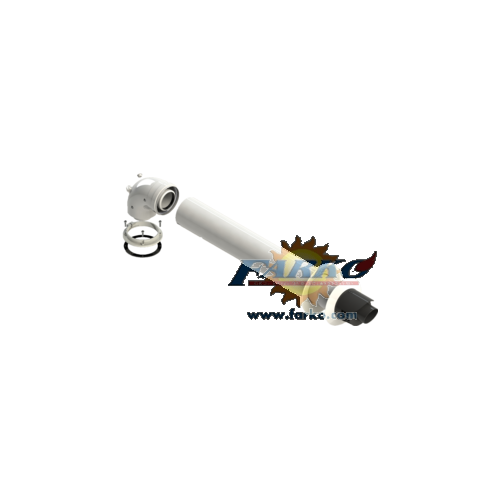 Verlaengerung 750 mm ?60/100 Met/Met